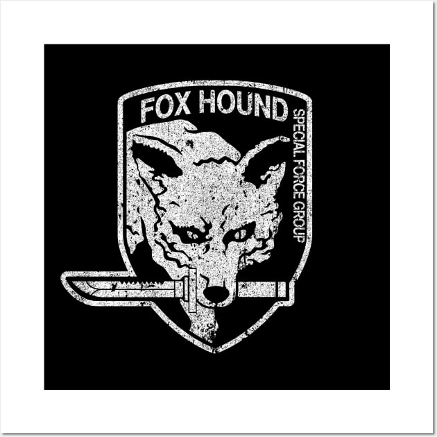 Foxhound (Variant) Wall Art by huckblade